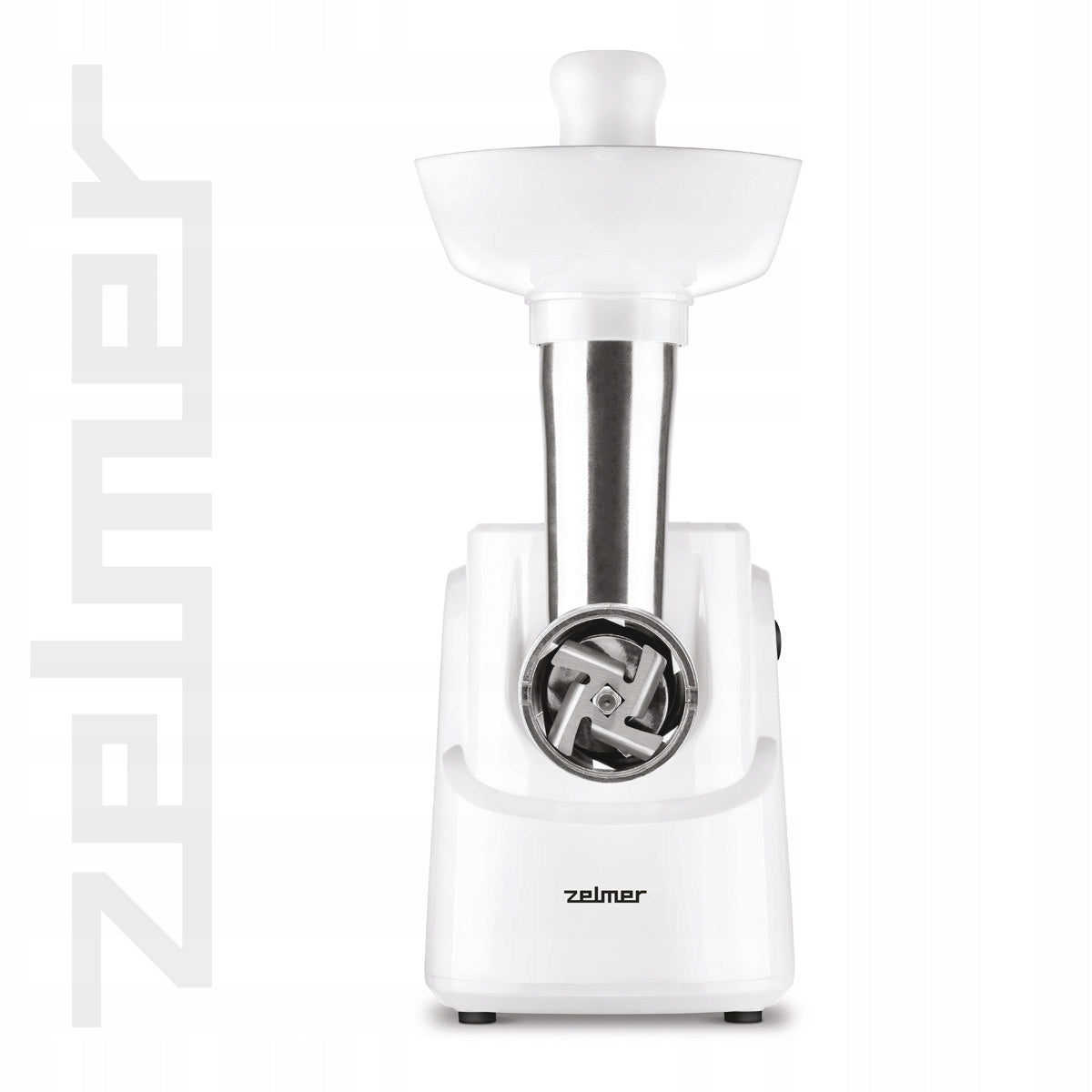 ELECTRIC MEAT GRINDER ZELMER REVERSE 2 SIEVES 1,3KG/MIN 1000W Packaging status original