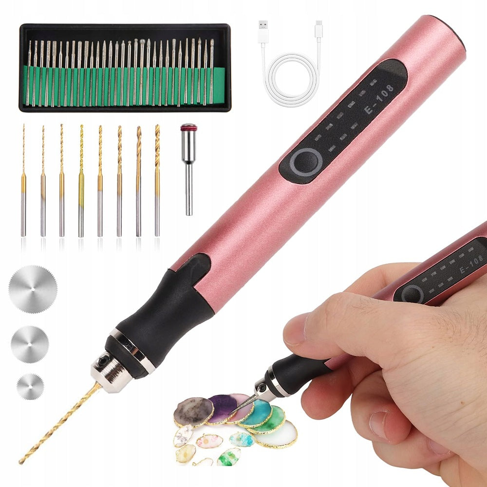 ELECTRIC MINI GRINDER DRILL FOR WOOD AND JEWELRY DIY 3 SPEEDS