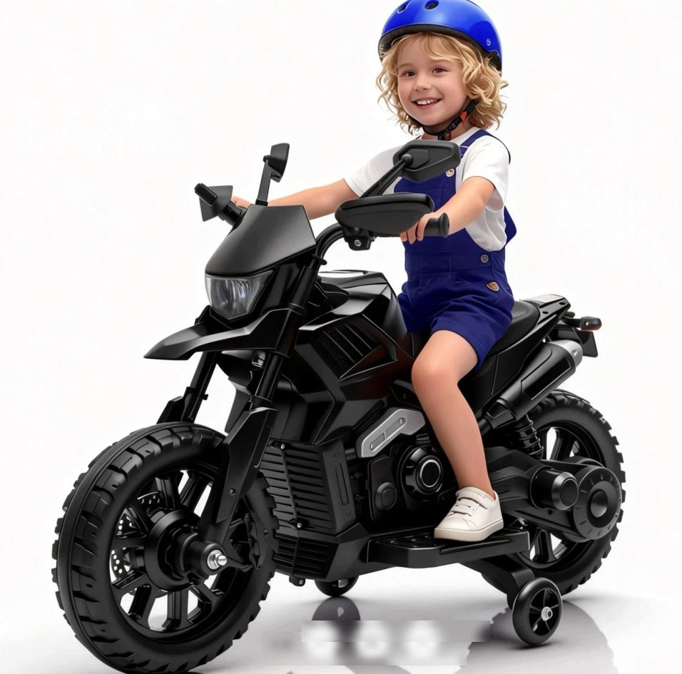 ELECTRIC MOTOR FOR CHILDREN 6V MOTORBIKE BATTERY LED MUSIC