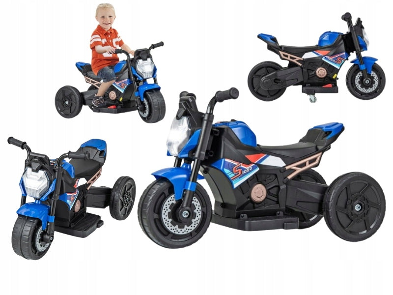 ELECTRIC MOTORCYCLE FOR KIDS EQUESTRIAN BATTERY MINI 2 IN 1 MUSIC LIGHT