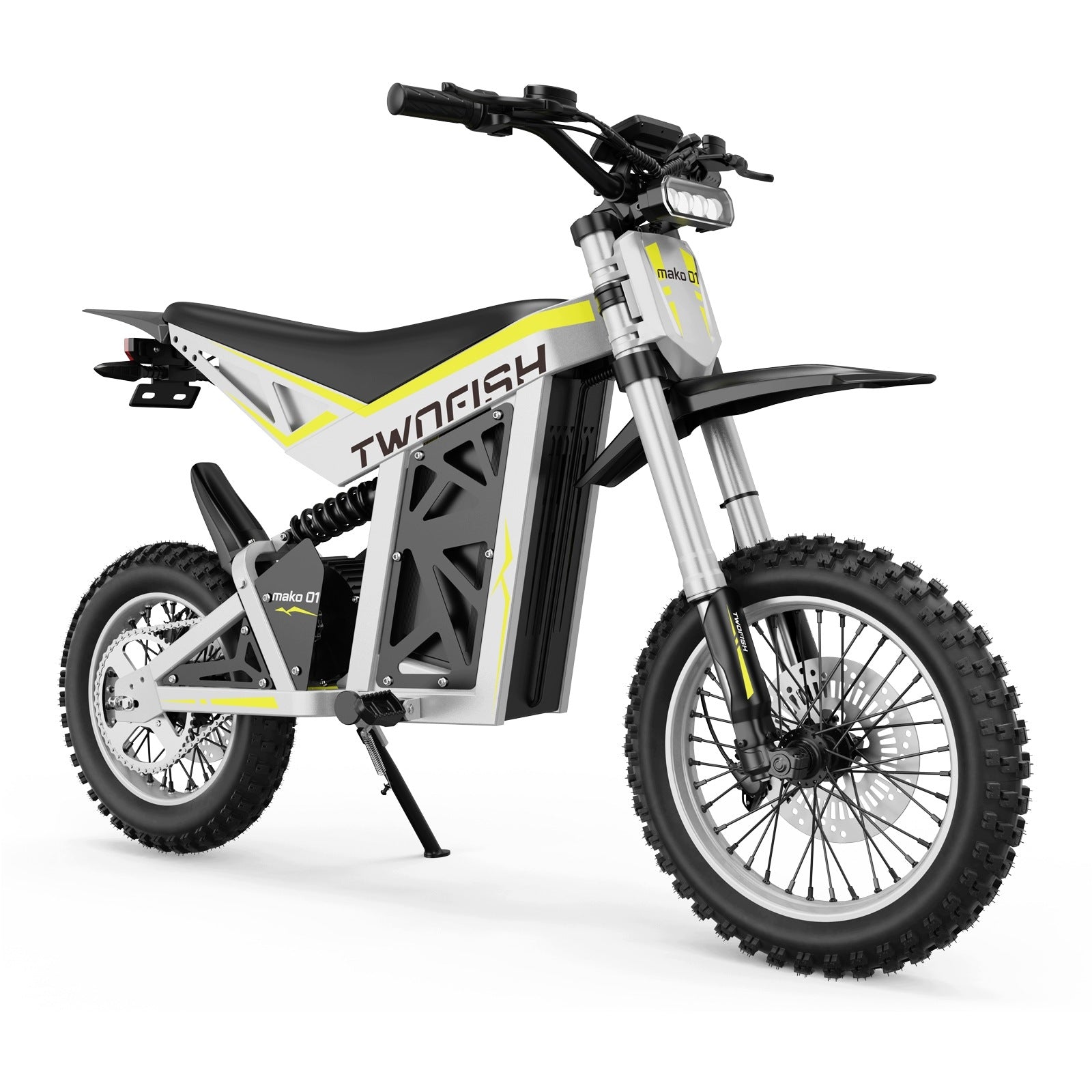 ELECTRIC MOTORCYCLE TWOFISH mako 01 5000W 52V/25Ah 78Km/h 100Km NFC Packaging status original