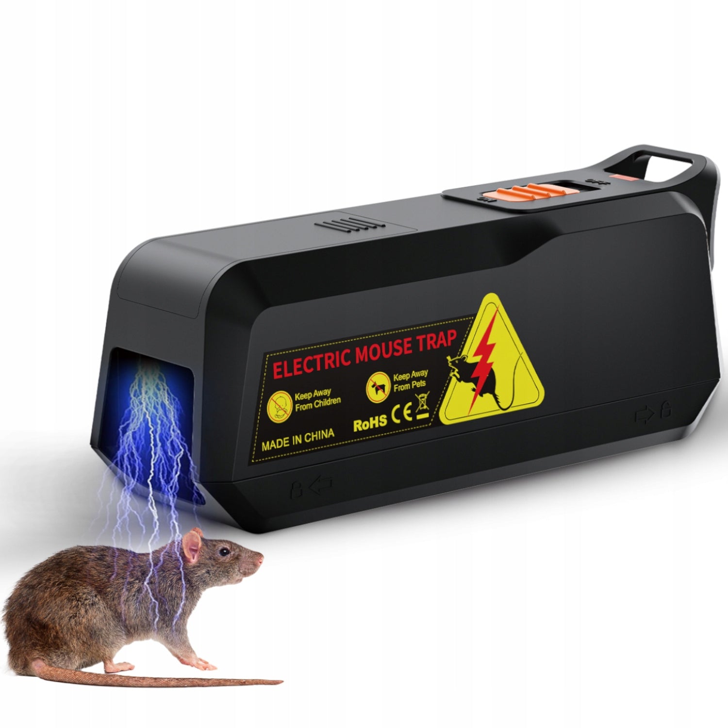 ELECTRIC MOUSE PAW TRAP ELECTRIC RODENTS WITH ALARM HIGH VOLTAGE