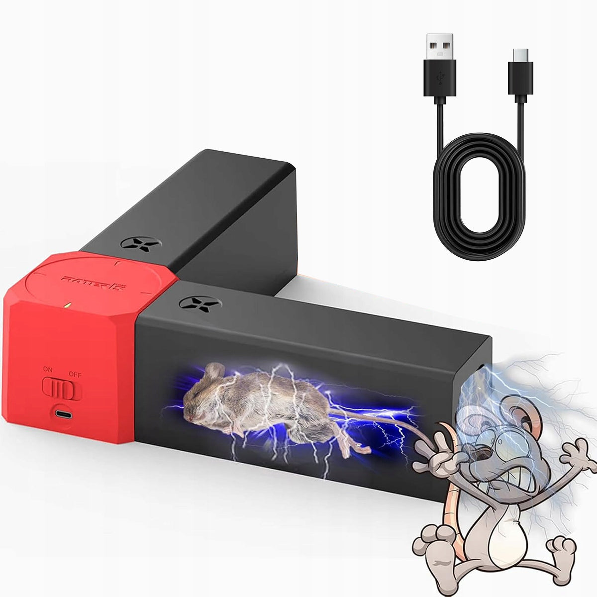 ELECTRIC MOUSETRAP RATS HIGH VOLTAGE ELECTRIC SHOCK