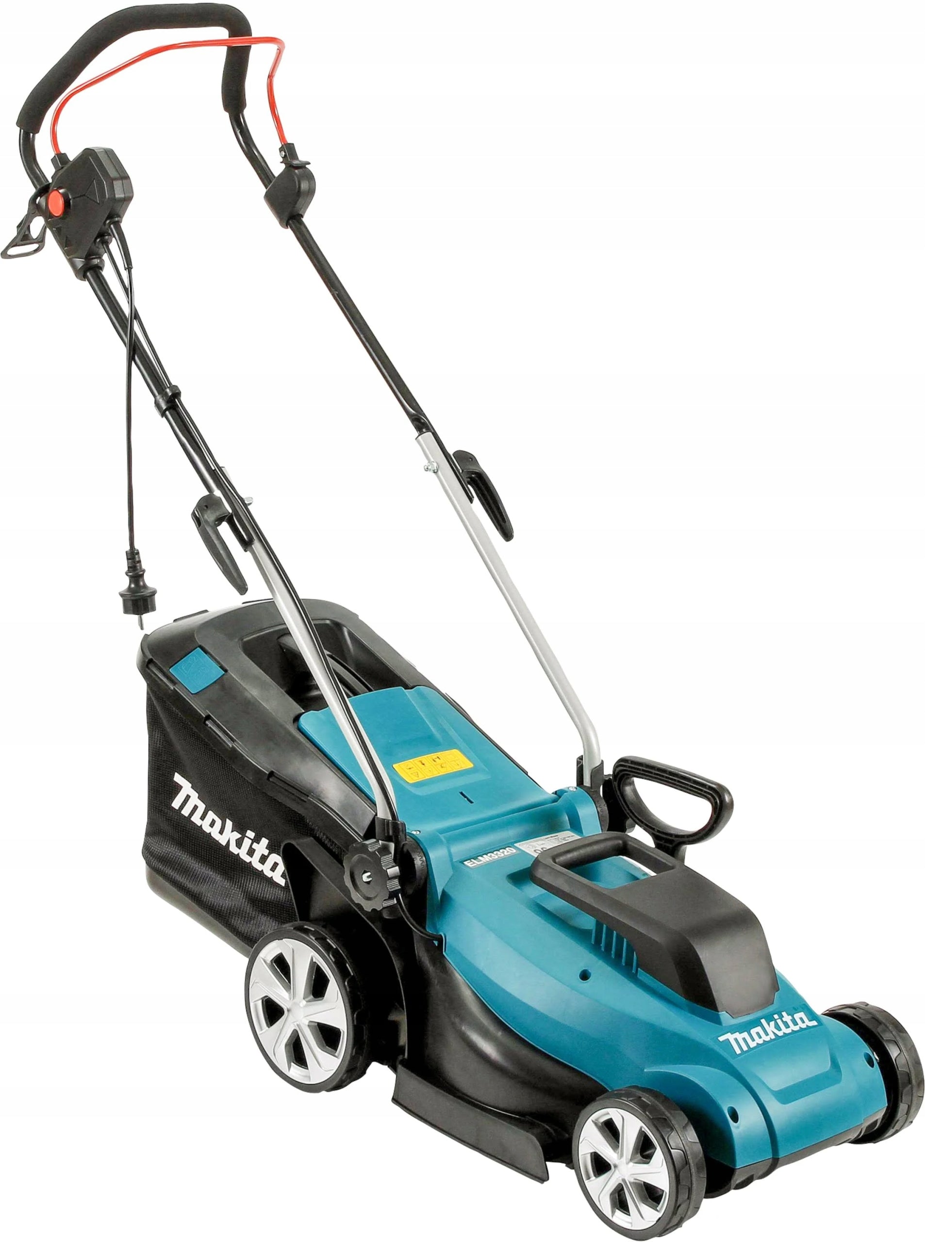 ELECTRIC MOWER 1200 W WITH BASKET, HEIGHT ADJUSTMENT ELM3320 MAKITA