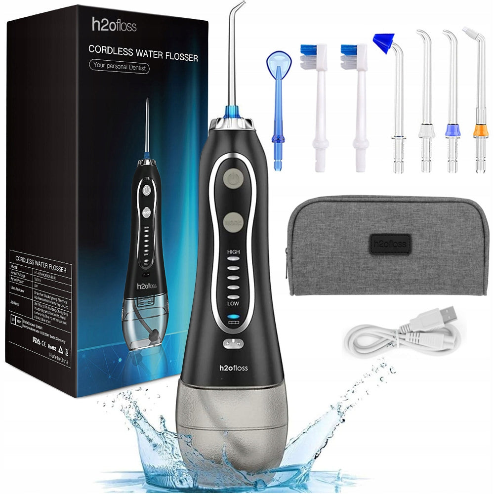 ELECTRIC ORAL IRRIGATOR 5 OPERATING MODES 5 INTERCHANGEABLE TIPS EAN (GTIN) 5905370215878