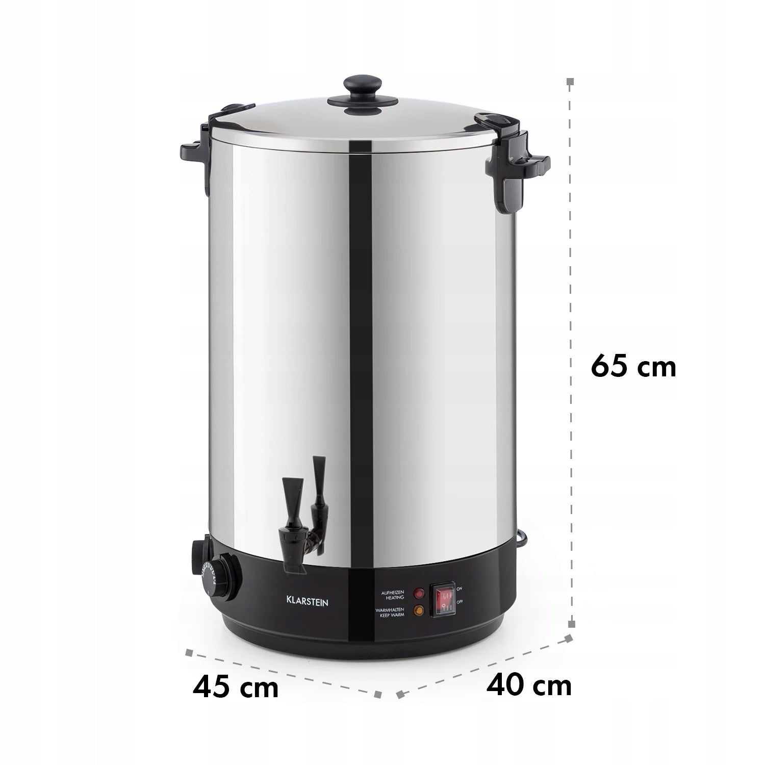 ELECTRIC PASTEURIZATION POT WITH DISPENSER BREWER KLARSTEIN 50L 2500W Brand Klarstein
