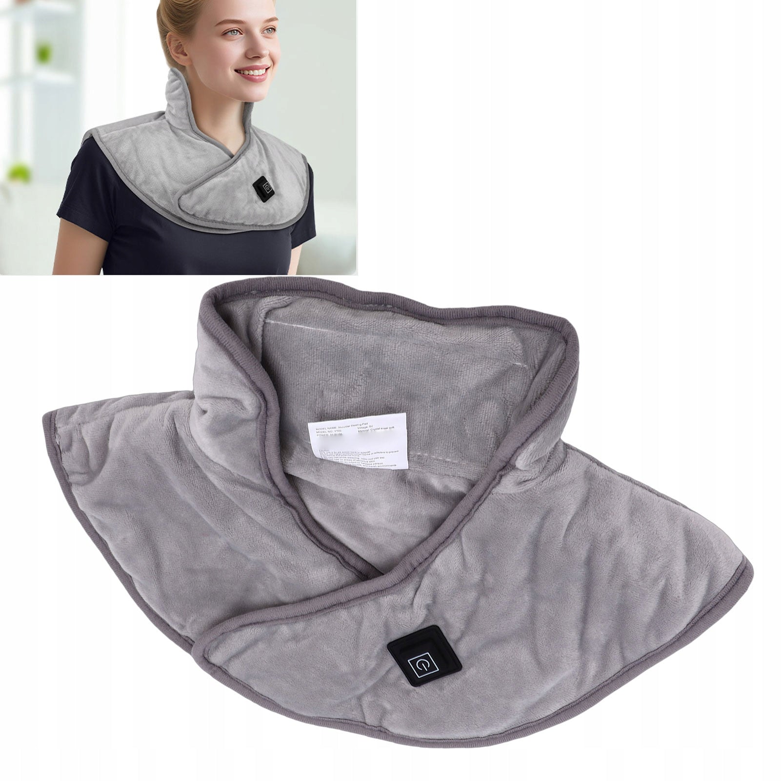 ELECTRIC PILLOW FOR NECK AND SHOULDERS WARMING SOFT Packaging status original