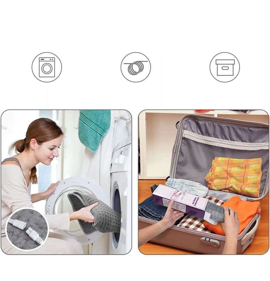 ELECTRIC PILLOW WARMING HOT WATER BOTTLE FOR PAINFUL JOINTS NERVE MUSCLES Manufacturer code 30*60CMx