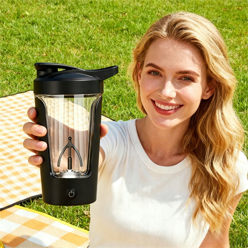 ELECTRIC PROTEIN SHAKER BOTTLE 450ML BOTTLE TRAINING BLENDER Volume 450 ml