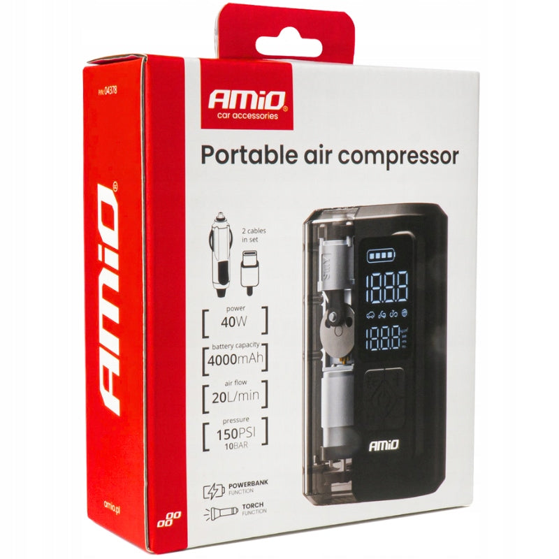 ELECTRIC PUMP BICYCLE CAR COMPRESSOR WIRELESS COMPRESSOR Manufacturer code 04378