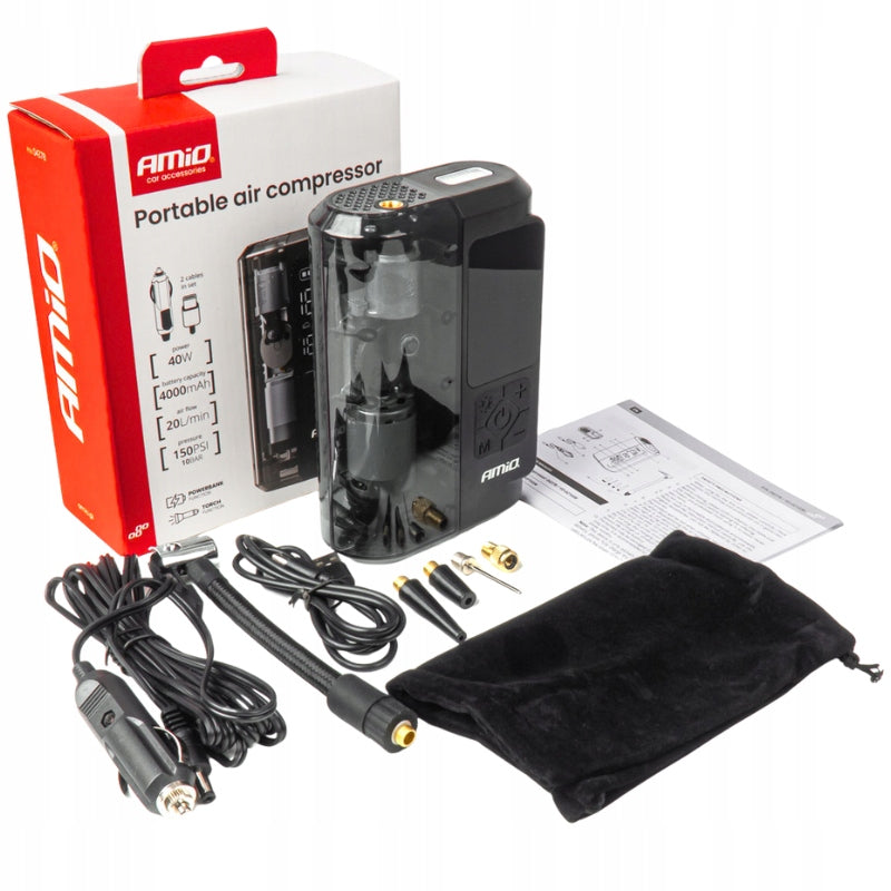 ELECTRIC PUMP BICYCLE CAR COMPRESSOR WIRELESS COMPRESSOR Packaging status original