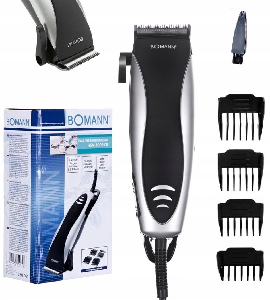 ELECTRIC RAZOR FOR CUTTING BEARD HAIR HEAD SHAVER 4 ATTACHMENTS