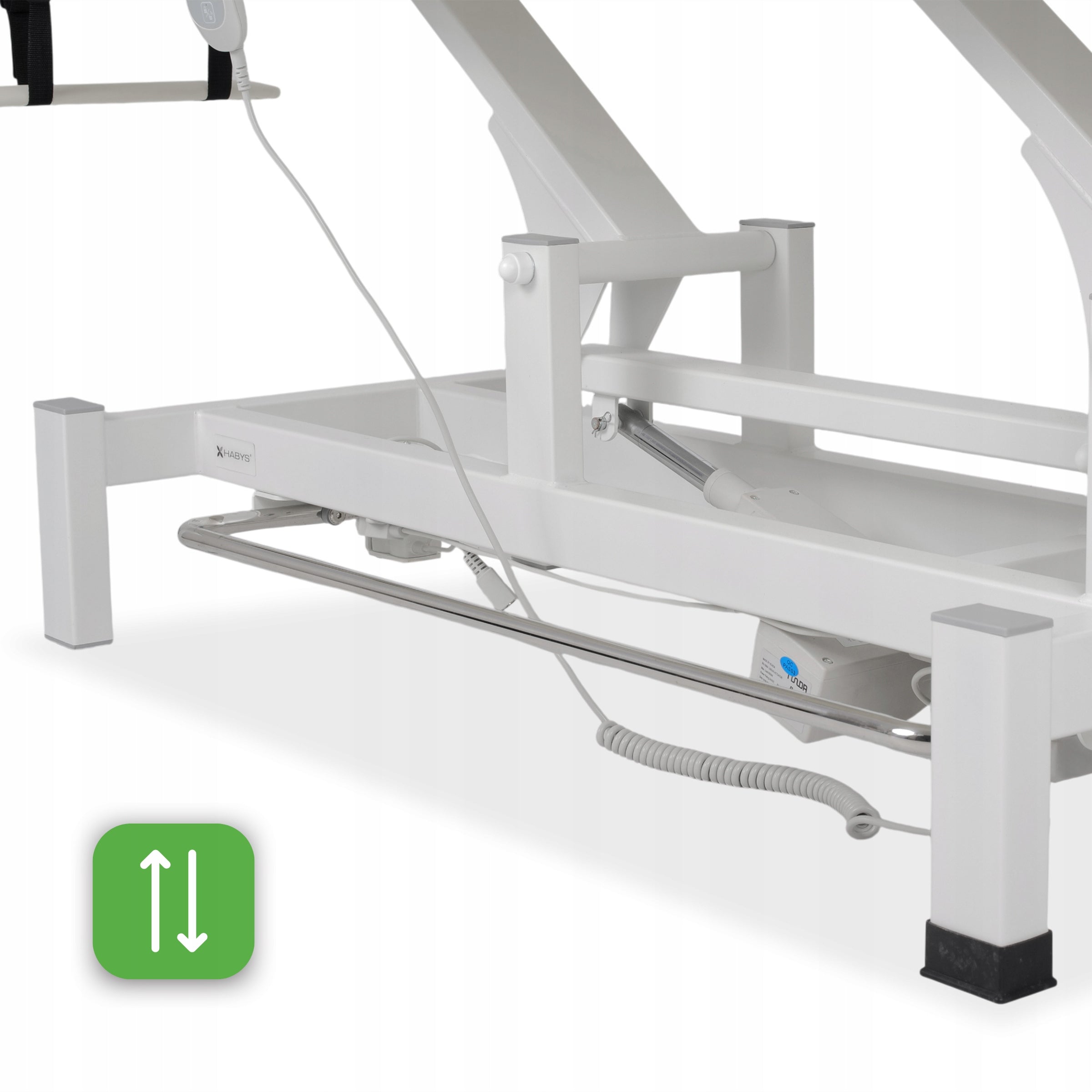 ELECTRIC REHABILITATION TABLE FORTIS 1 REMOTE CONTROL FRAME HABYS Kind stationary table