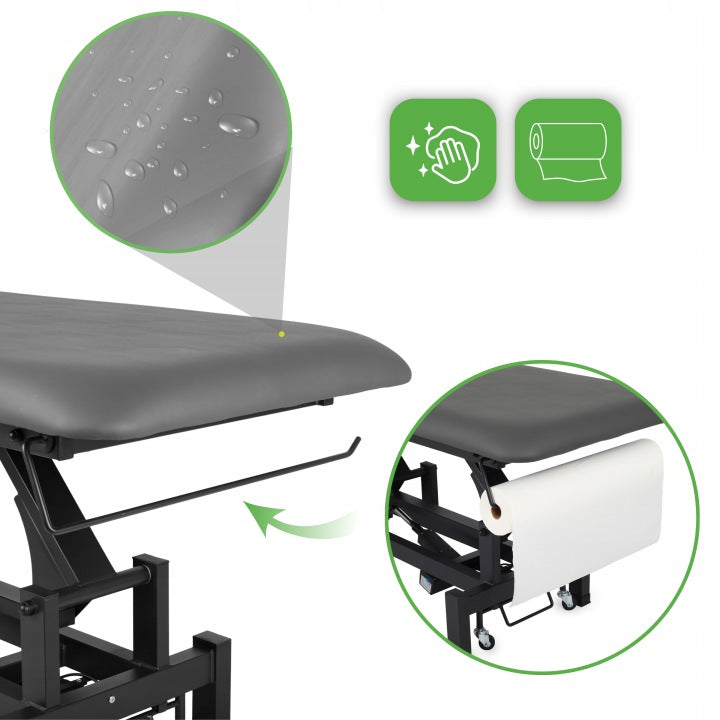 ELECTRIC REHABILITATION TABLE FORTIS 4 ERGO PILOT CONTROL FRAME HABYS Manufacturer of a medical device Habys