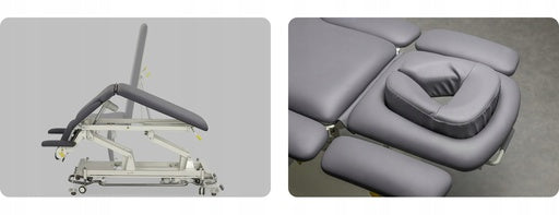 ELECTRIC REHABILITATION TABLE STATIONARY EVERO X7 CONTROL FRAME HABYS Color gray