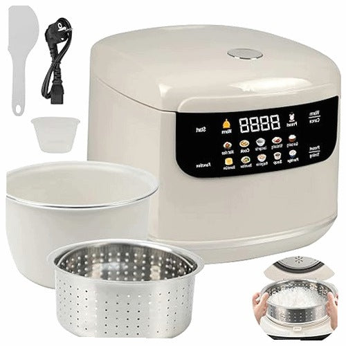 ELECTRIC RICE COOKER 10 FUNCTIONS LOW CARB CAPACITY 2L FOR FAMILY