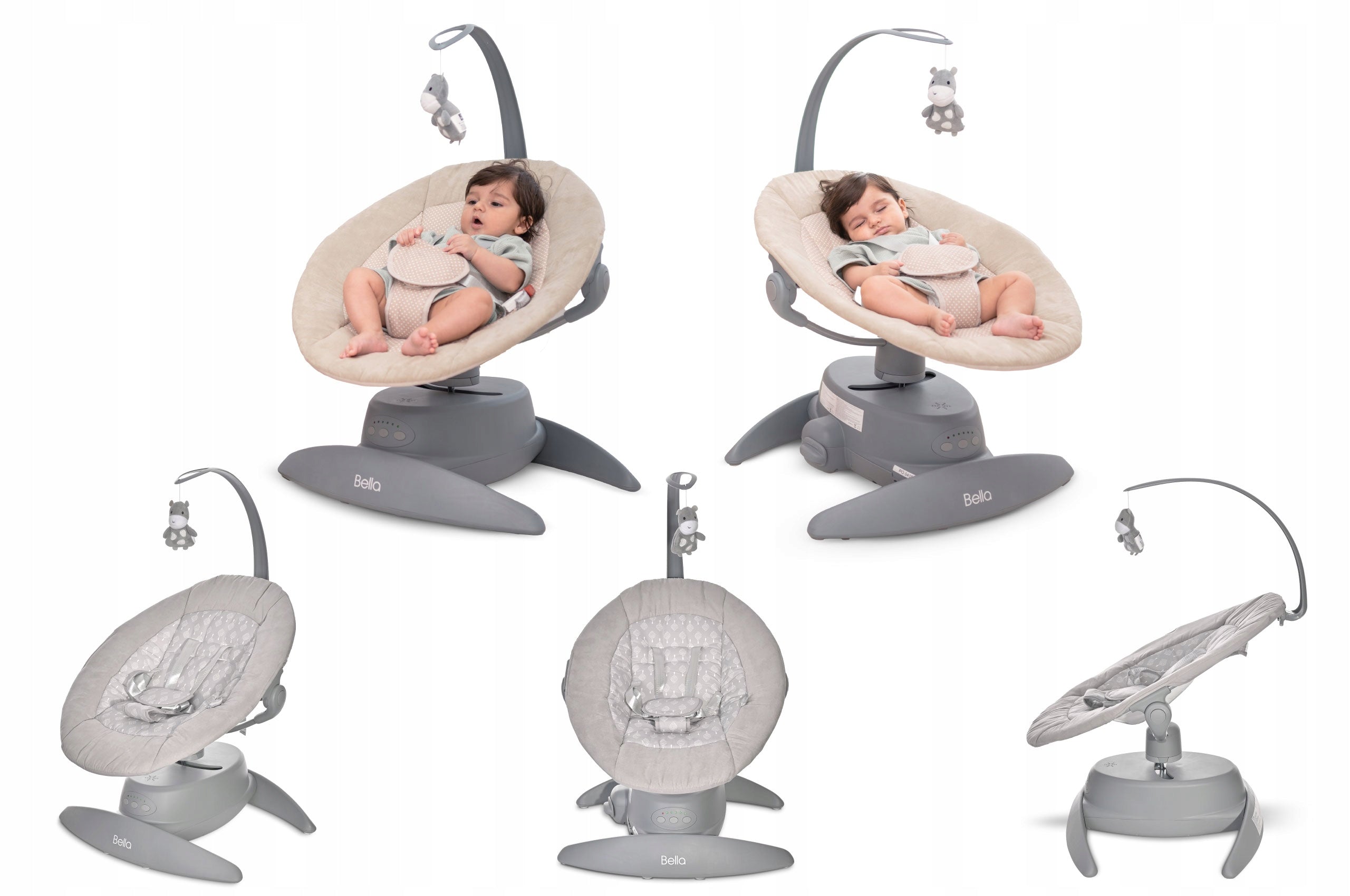 ELECTRIC ROCKER MUSIC SWING LORELLI BELLA GREY GIFT EAN (GTIN) 3800166108179