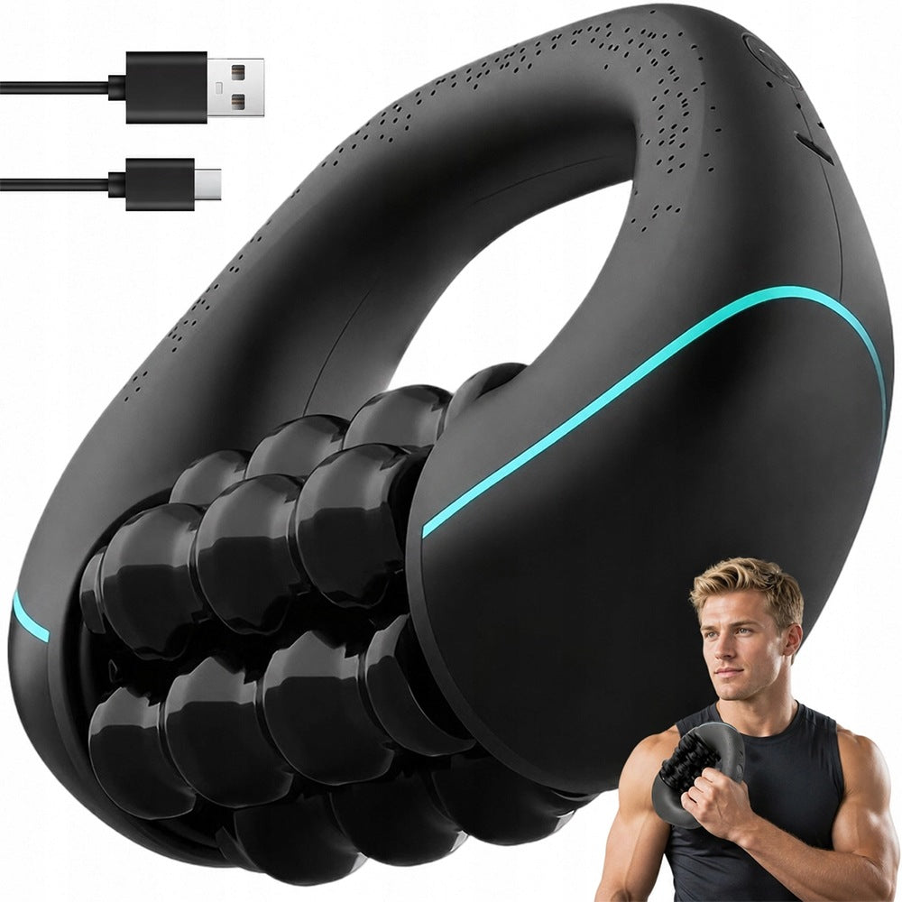 ELECTRIC ROLLER MASSAGER 1800MAH SHAPE U 24 KNOTS SHOULDER BACK