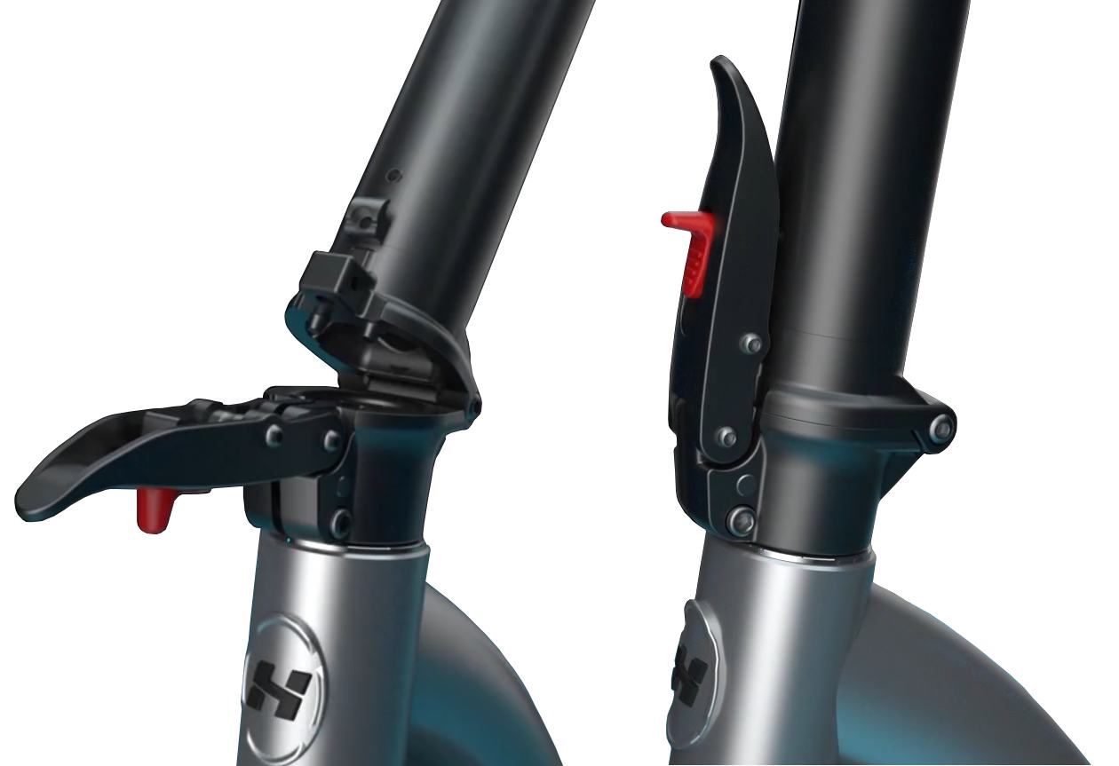 ELECTRIC SCOOTER 500W SHOCK ABSORBERS FRONT + APPLICATION 20km/h 10,4Ah Brand Hikerboy