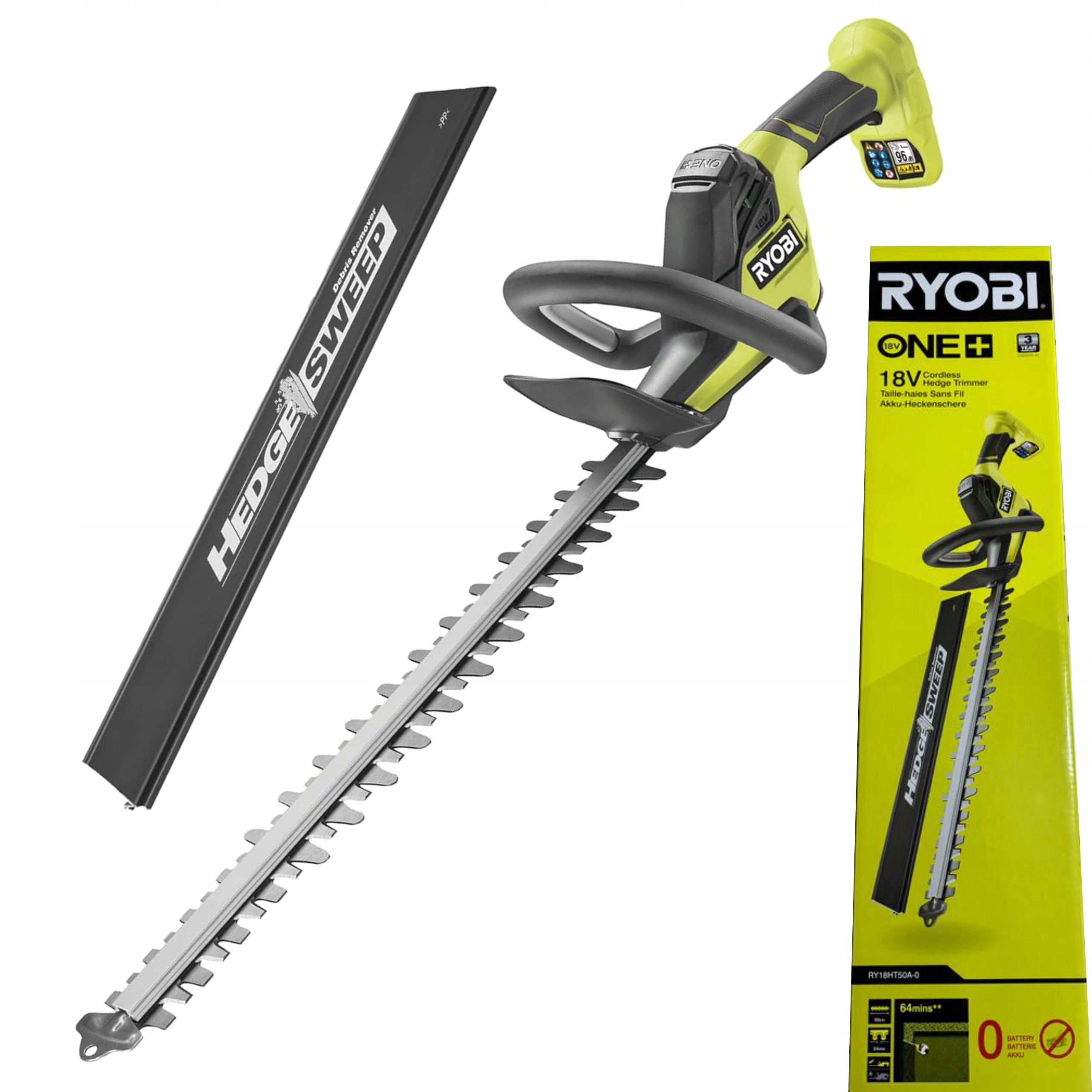 ELECTRIC SHEARS CORDLESS HEDGE SAW RY18HT50A Manufacturer code RY18HT50A-0