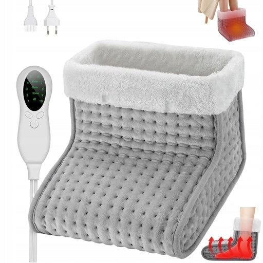 ELECTRIC SHOE LEG WARMER SOFT WARMER WITH REMOTE CONTROL 10 LEVELS