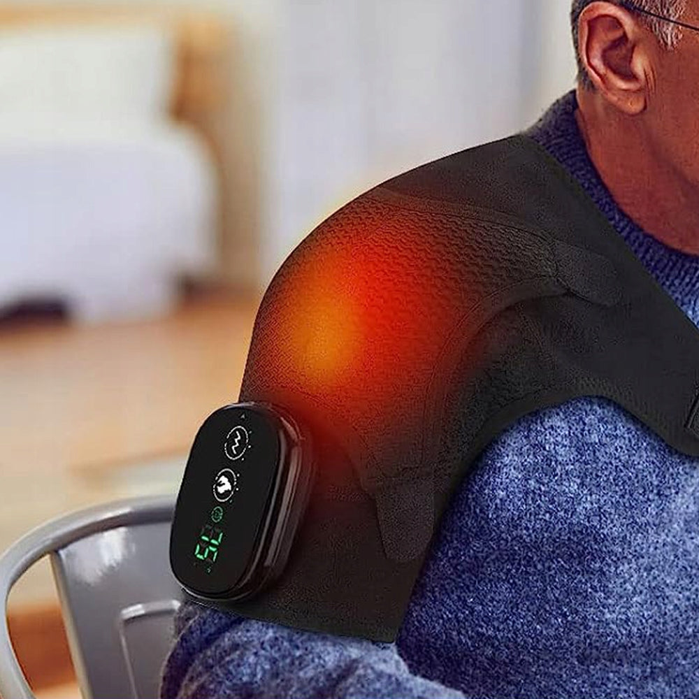 ELECTRIC SHOULDER ELBOW KNEE MASSAGER VIBRATION HEAT 3MODES 5000MAH Brand no brand