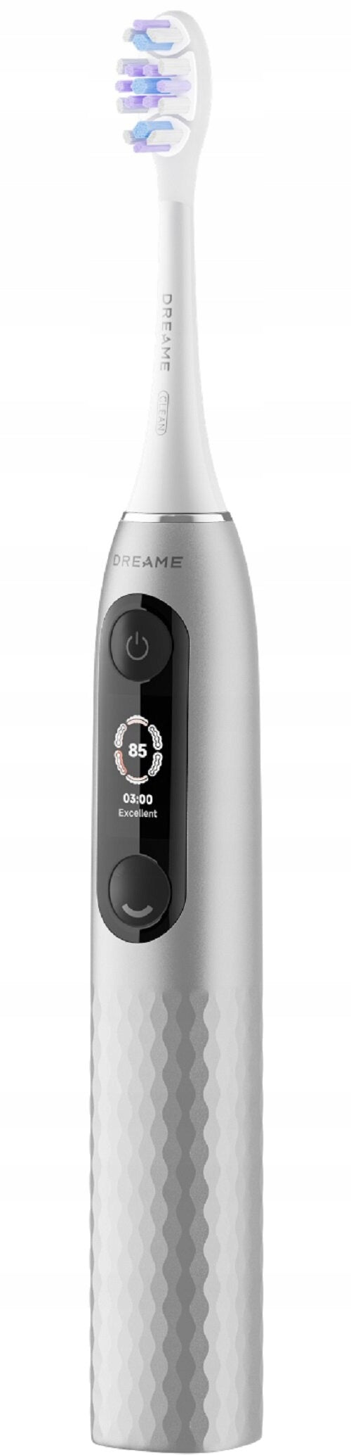 ELECTRIC SONIC TOOTHBRUSH DREAME E10F SILVER 6 TIPS Medical device no