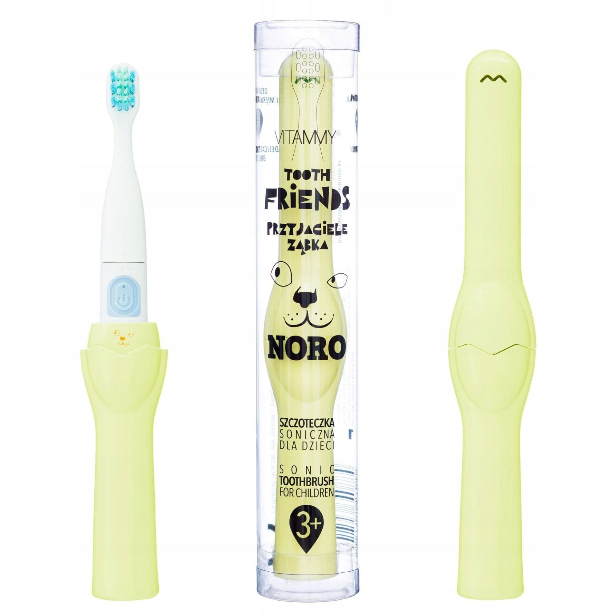 ELECTRIC SONIC TOOTHBRUSH FOR CHILDREN 3+ VITAMMY FRIENDS 2MODES