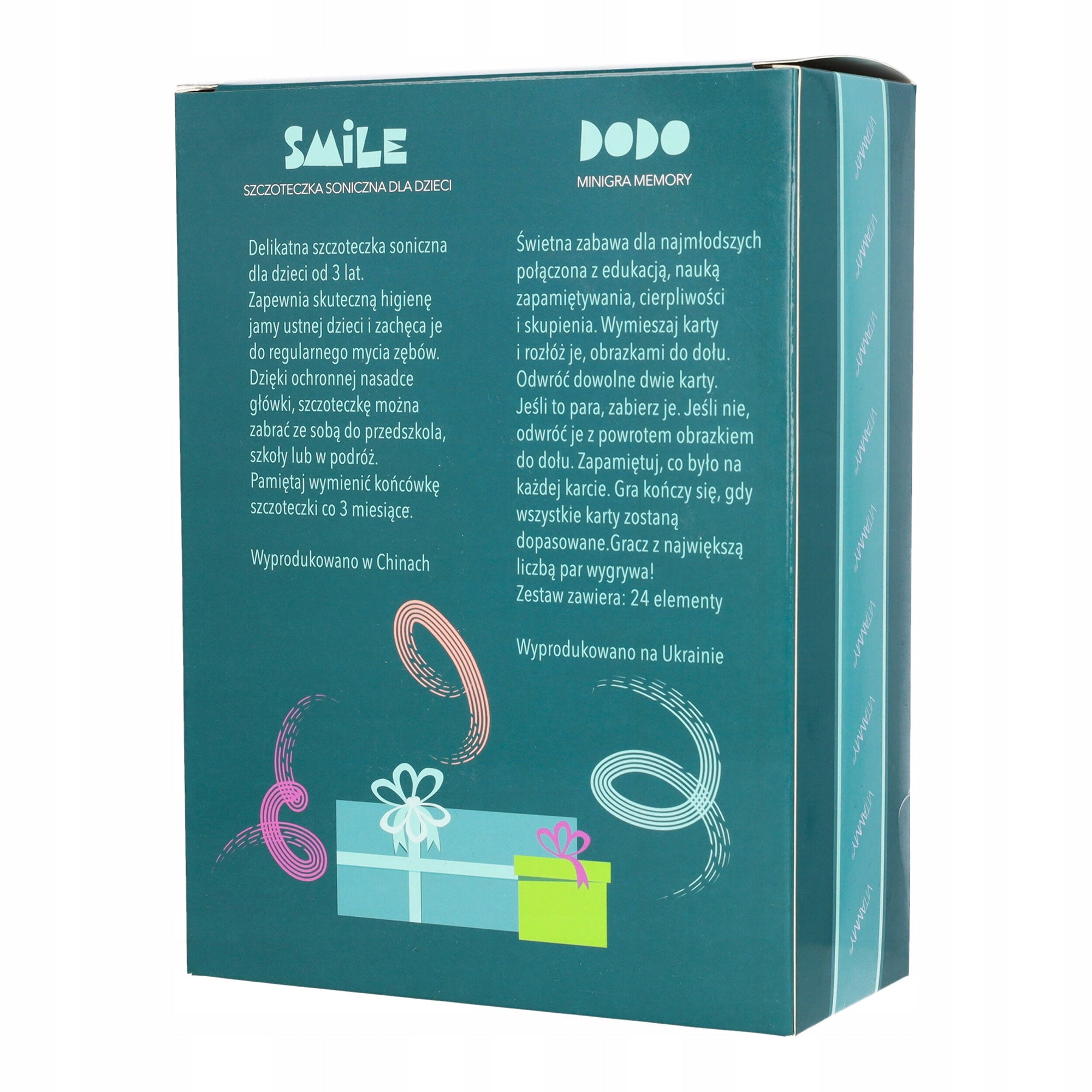ELECTRIC SONIC TOOTHBRUSH FOR CHILDREN VITAMMY SMILE CASE+GRA Manufacturer code vitammy