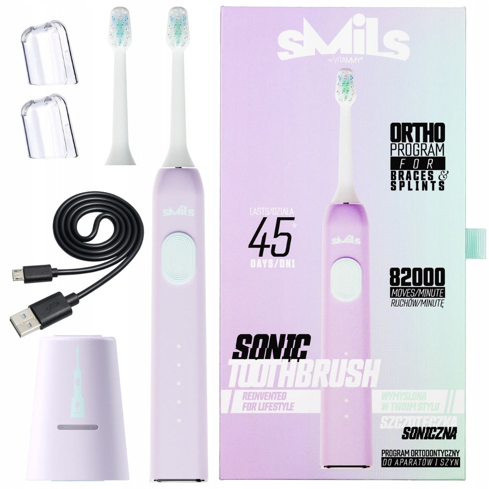 ELECTRIC SONIC TOOTHBRUSH FOR CHILDREN VITAMMY SMILS 5MODES