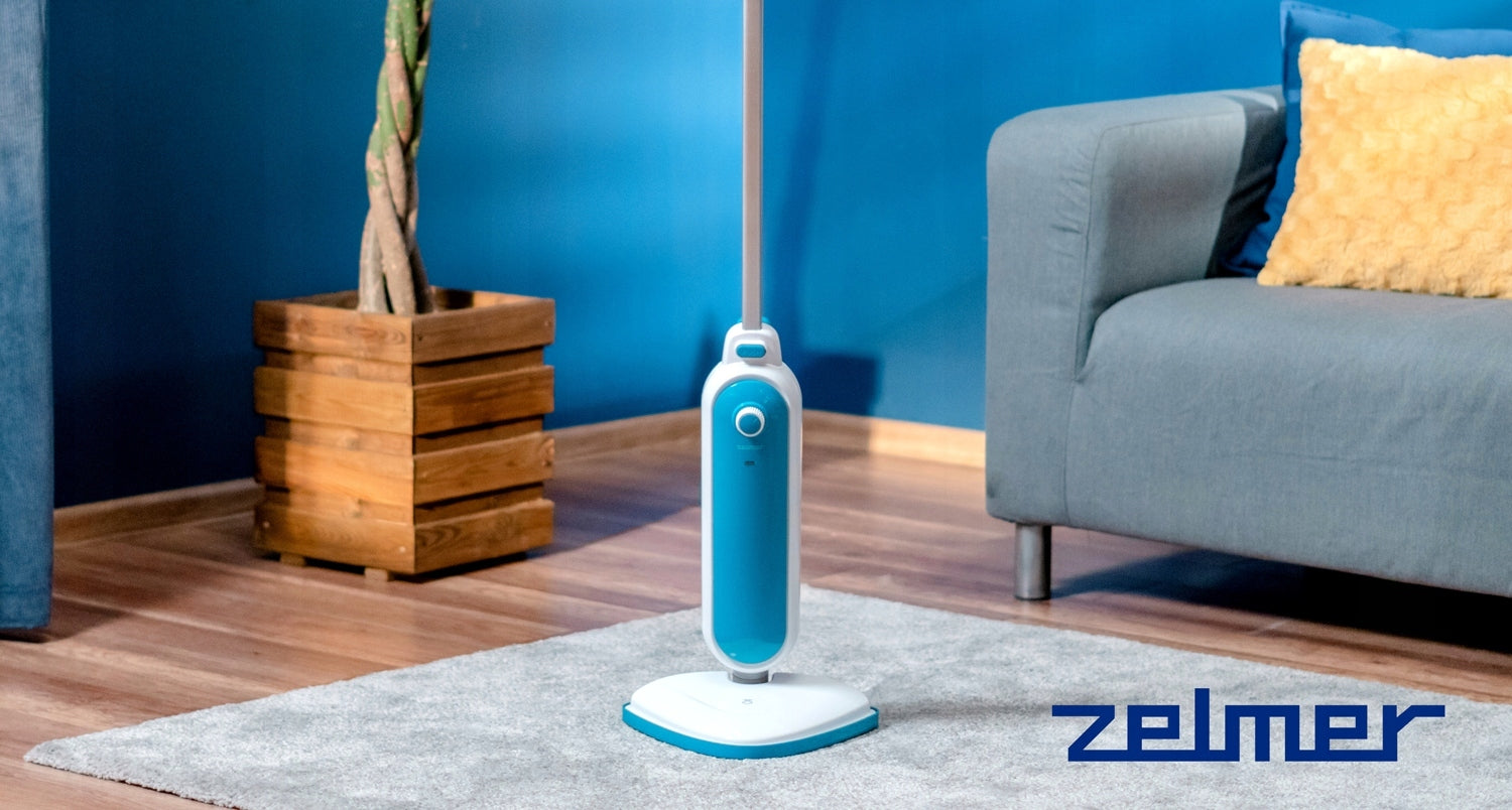 ELECTRIC STEAM MOP ZELMER ZST1300 POWER 1300 W + CARPET COVER Packaging status original