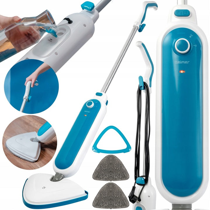 ELECTRIC STEAM MOP ZELMER ZST1300 POWER 1300 W + CARPET COVER