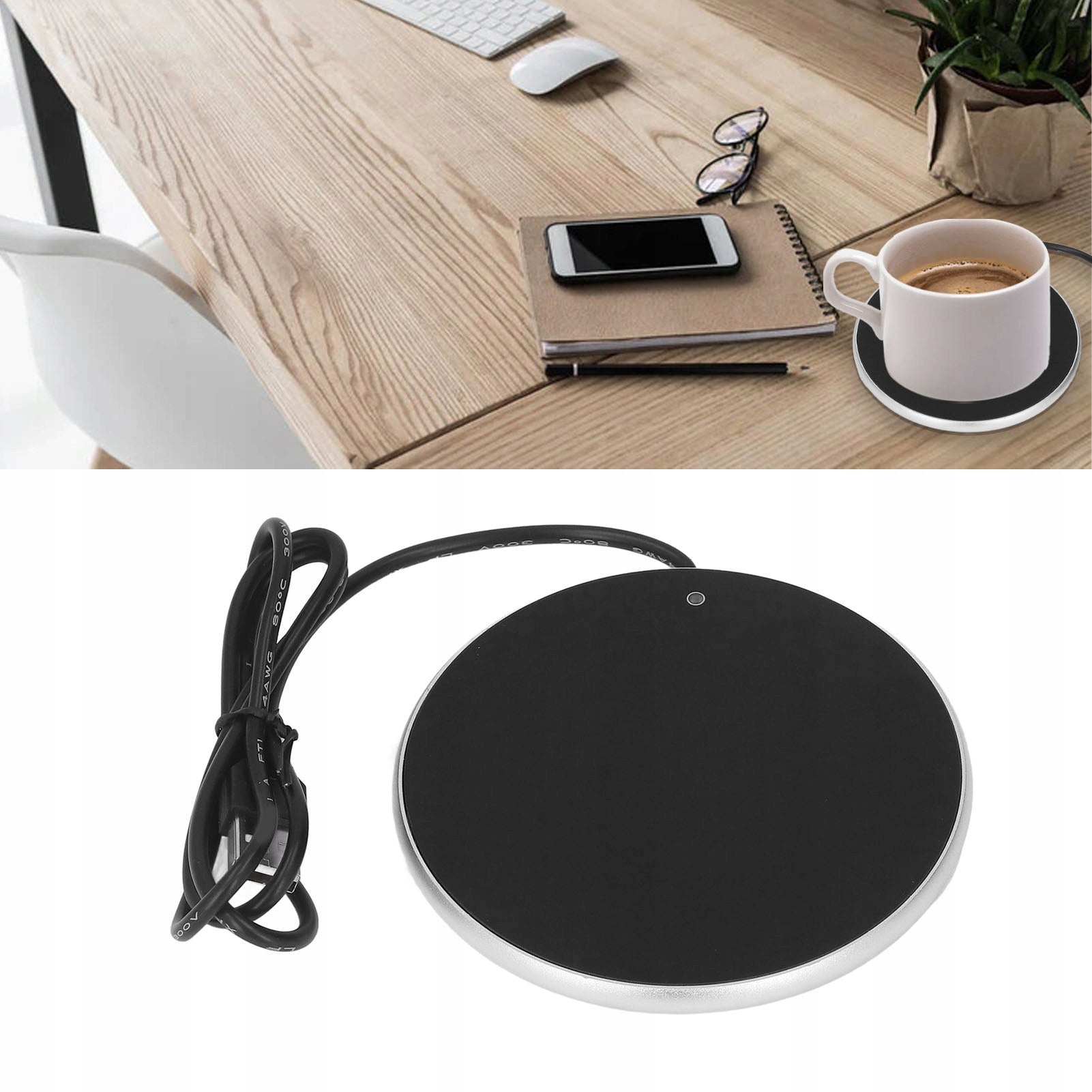 ELECTRIC TEA CUP WARMER MAGNETIC STIRRER USB Packaging status original