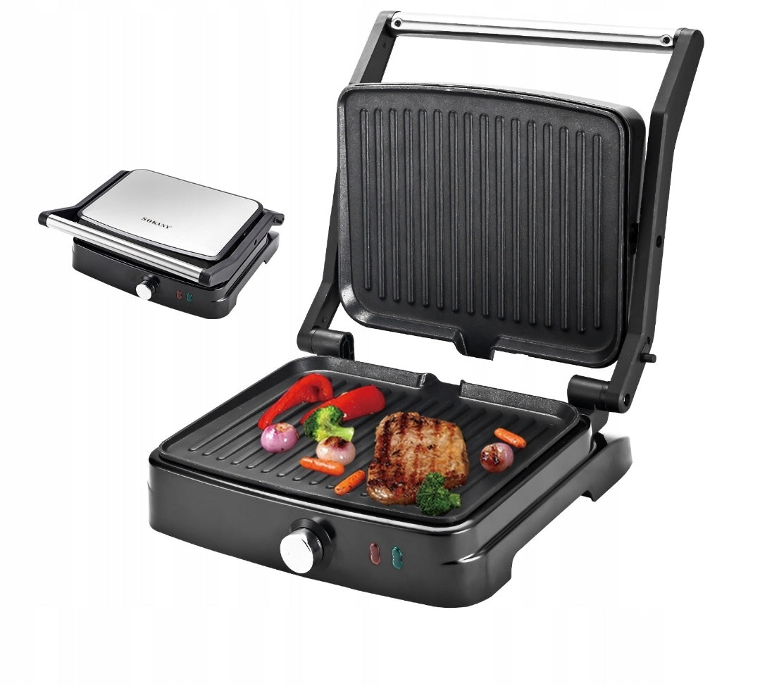 ELECTRIC TOASTER GRILL TOASTER 3 in 1 Adjustable XXL 2000W for Sandwiches
