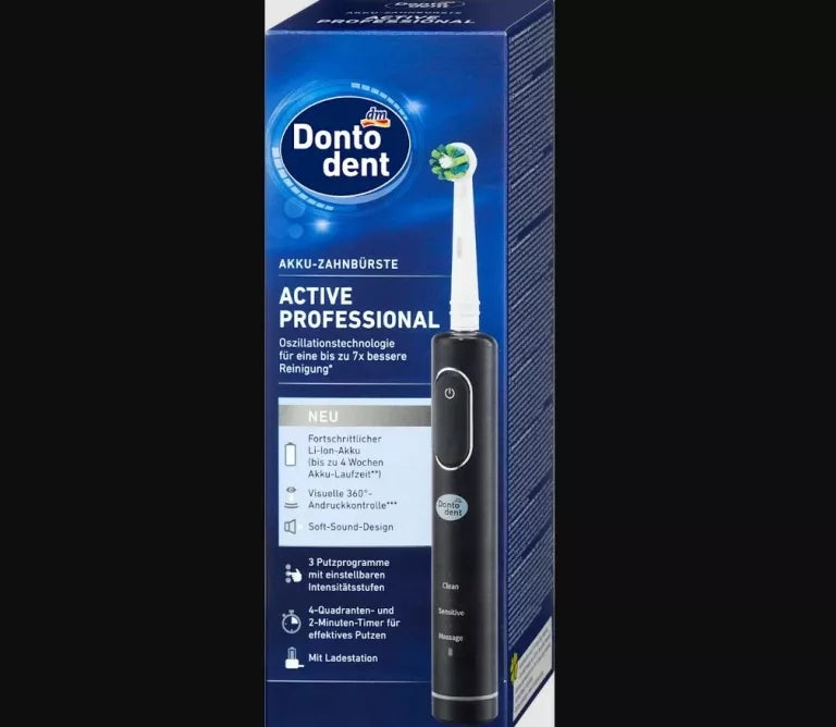 ELECTRIC TOOTHBRUSH DENTO DENT ACTIVE PROFESSIONAL, 1 PC.