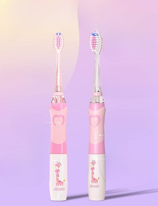 ELECTRIC TOOTHBRUSH FOR CHILDREN FROM 6 MONTHS TO 4 YEARS SEAGO SONIC Kind toothbrush