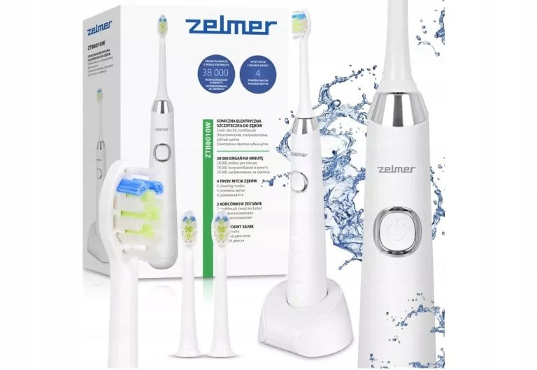 ELECTRIC TOOTHBRUSH ZELMER ZTB8010W WHITE