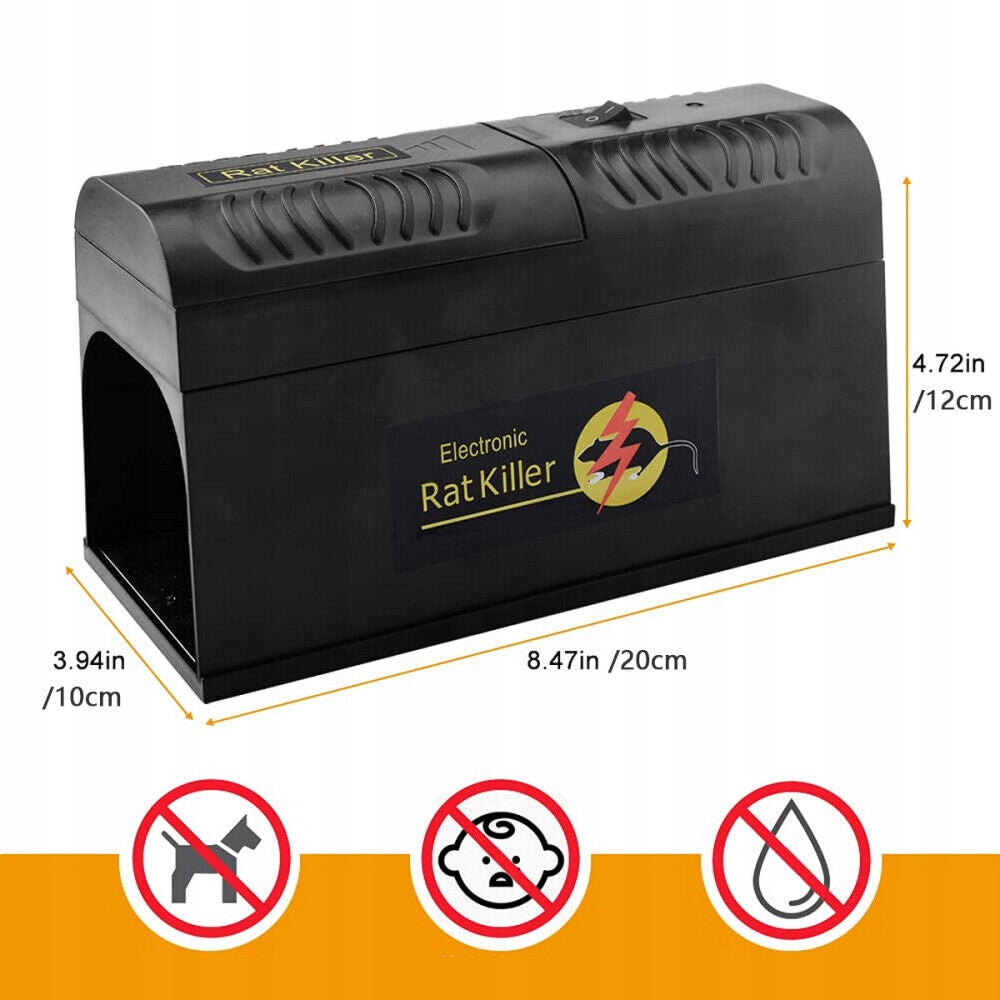 ELECTRIC TRAP 8000V FOR RAT MICE RODENTS OUTSIDE AND INSIDE Brand no brand
