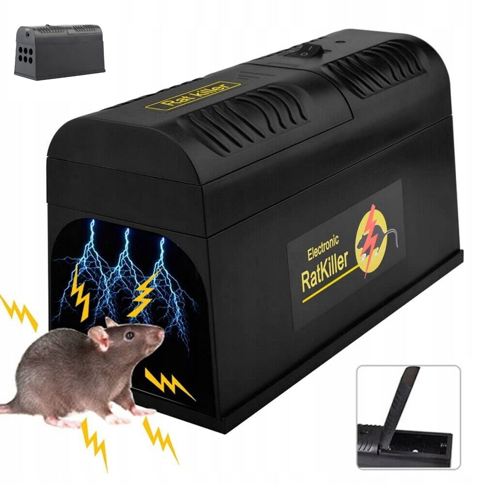 ELECTRIC TRAP 8000V FOR RAT MICE RODENTS OUTSIDE AND INSIDE