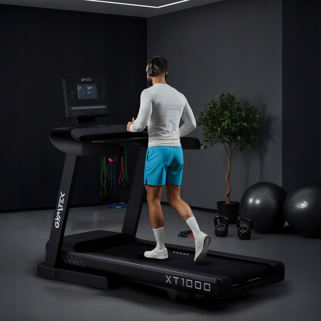ELECTRIC TREADMILL FOLDING ANGLE OF INCLINATION 22KM/H 6,5HP GYMTEK Model other