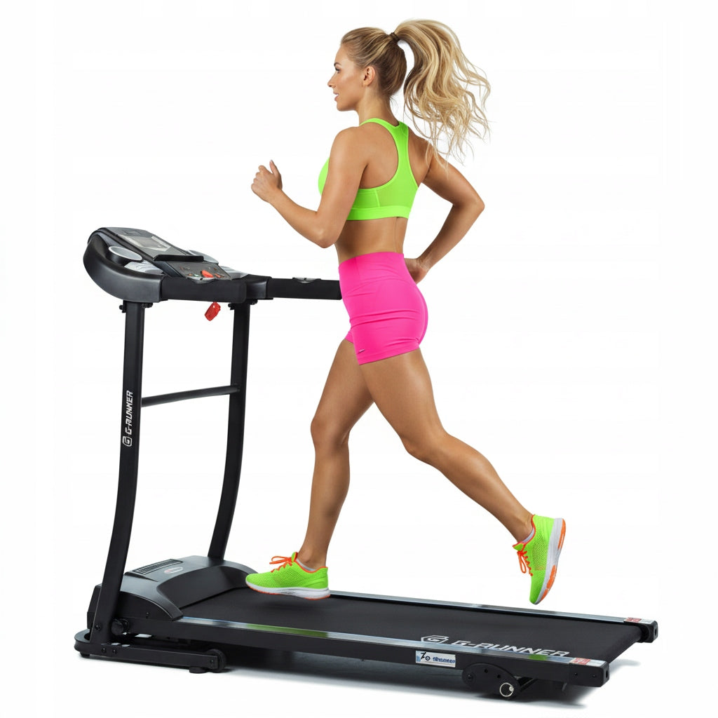 ELECTRIC TREADMILL G-RUNNER 400 HOME ELEVATION SPEAKERS FOLDING UP TO 120kg Kind electric