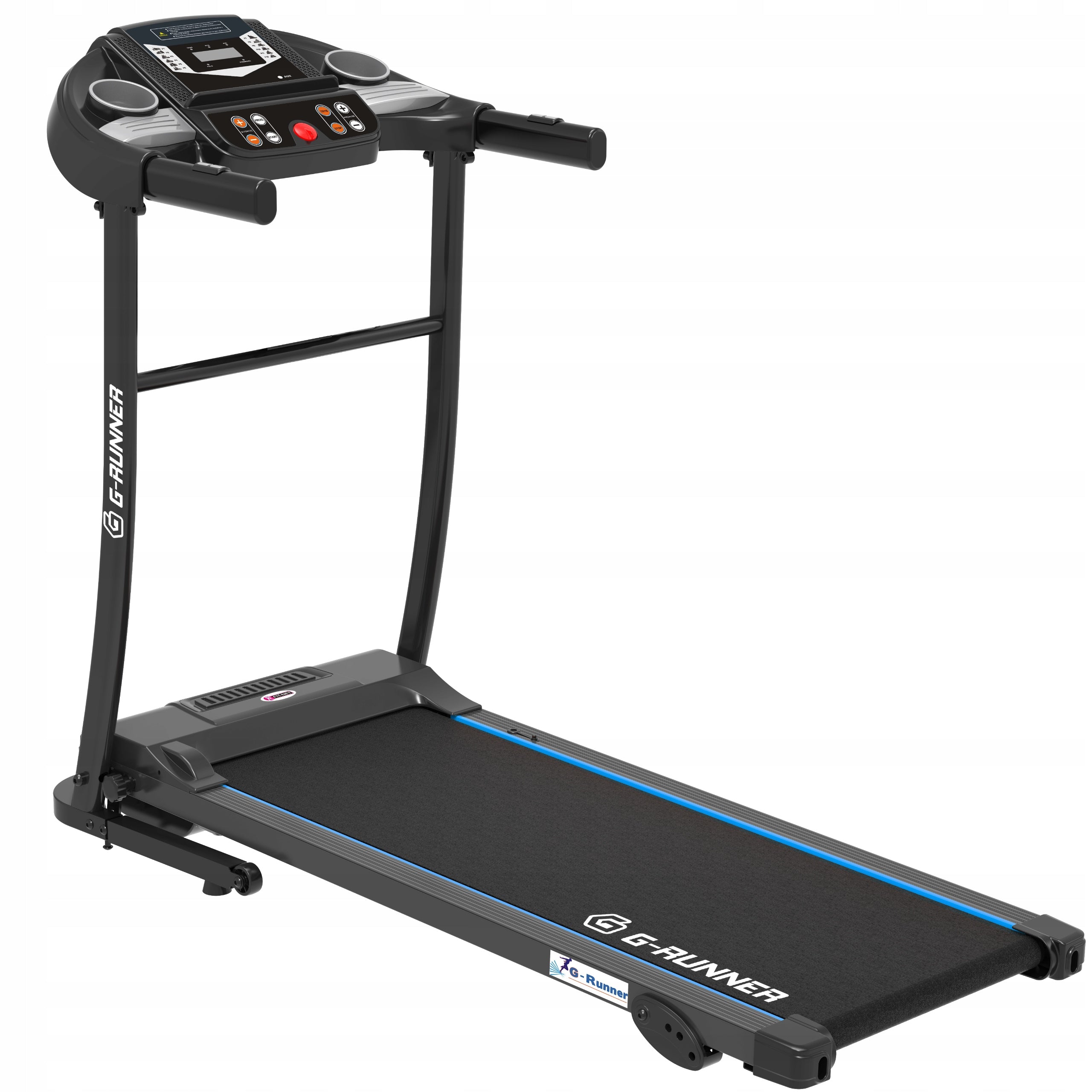 ELECTRIC TREADMILL G-RUNNER 400 HOME ELEVATION SPEAKERS FOLDING UP TO 120kg Maximum user weight 120 kg