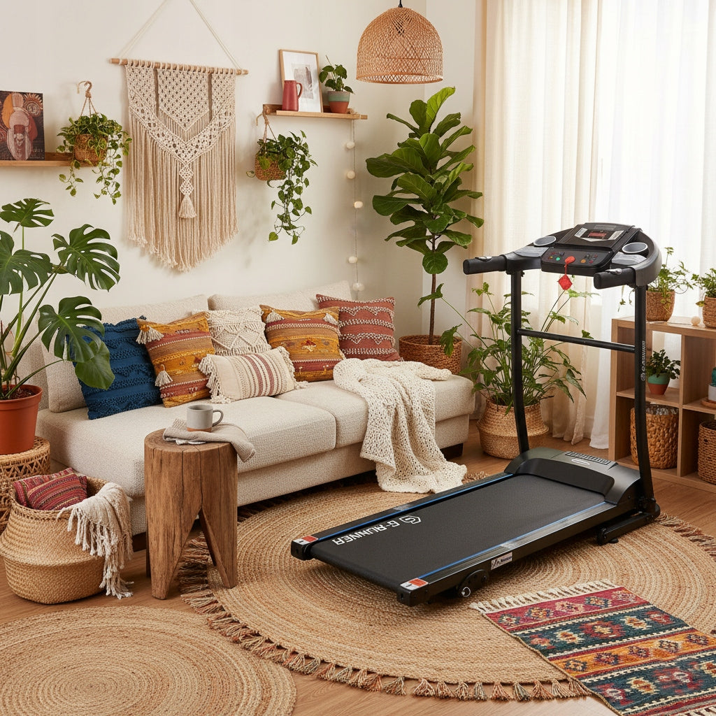 ELECTRIC TREADMILL G-RUNNER 400 HOME ELEVATION SPEAKERS FOLDING UP TO 120kg Model 400 Classic