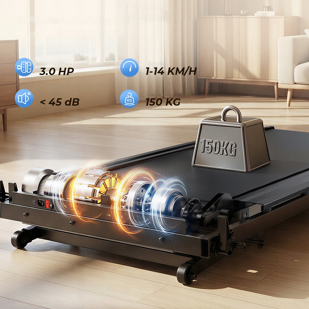 ELECTRIC TREADMILL HOME TRAINING FT54 1-14km/h 3.0HP 150kg APP Maximum user weight 150 kg