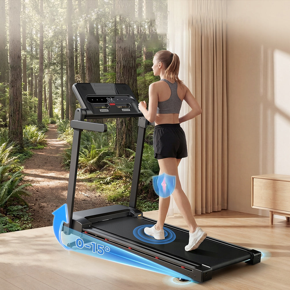 ELECTRIC TREADMILL HOME TRAINING FT54 1-14km/h 3.0HP 150kg APP Model other
