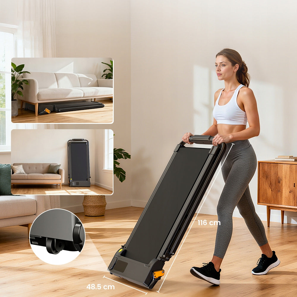 ELECTRIC TREADMILL Home Smart Folding for Table/Bed 1-12KM/H with app up to 6° Packaging status original