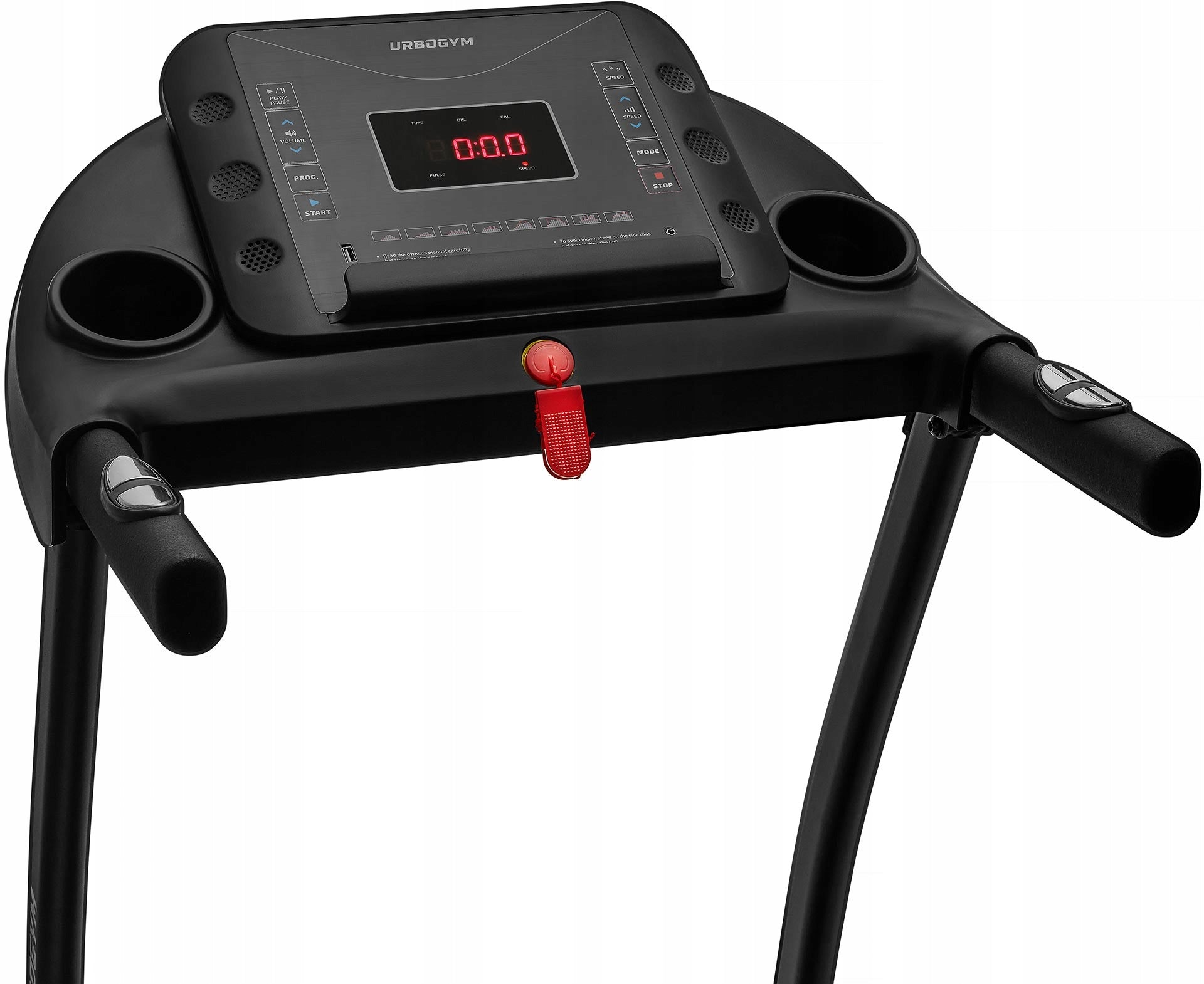 ELECTRIC TREADMILL V450 HOME TILT ADJUSTMENT FOLDING SHOCK ABSORPTION Maximum user weight 120 kg