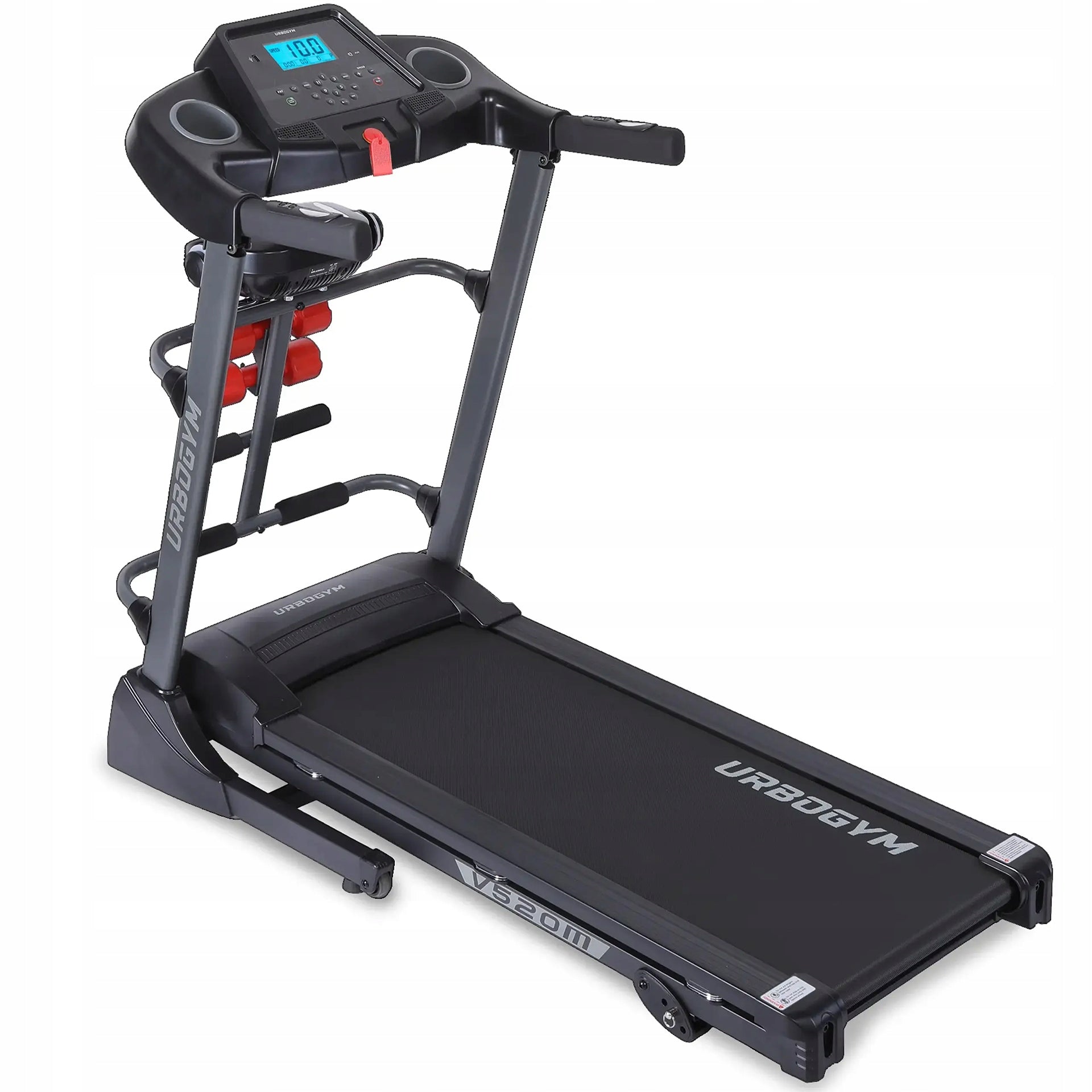 ELECTRIC TREADMILL V520M MASSAGER SHOCK ABSORPTION TILT ADJUSTMENT STRONG