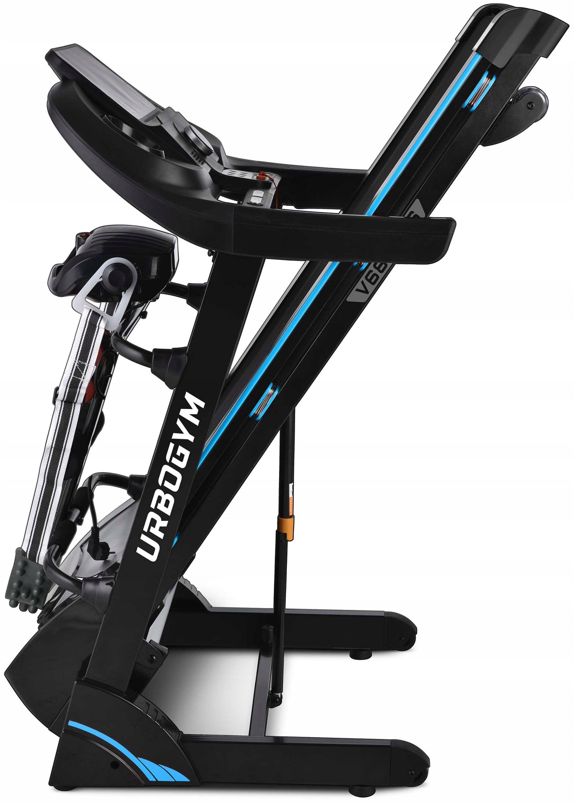 ELECTRIC TREADMILL V680MS MASSAGER AUTO ANGLE 15 FOLDABLE STRONG UP TO 120KG Model V680MS