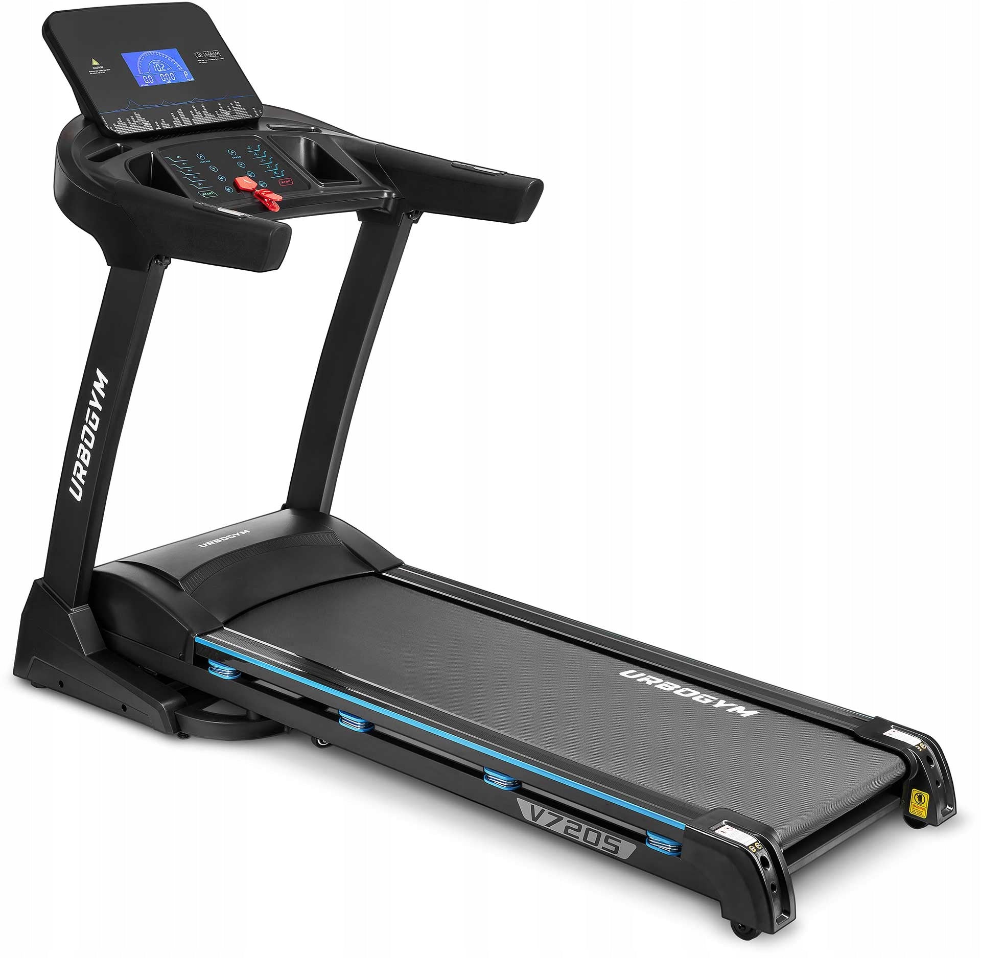 ELECTRIC TREADMILL V720S 20KM/H AUTO ANGLE 15 LEVELS FOLDING STRONG Kind electric